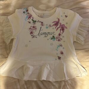 Cinq à Sept peplum tee shirt